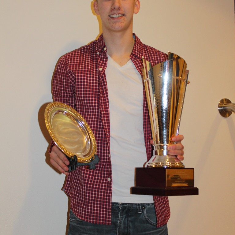 Pétur Rúnar Birgisson hlýtur afreksbikar