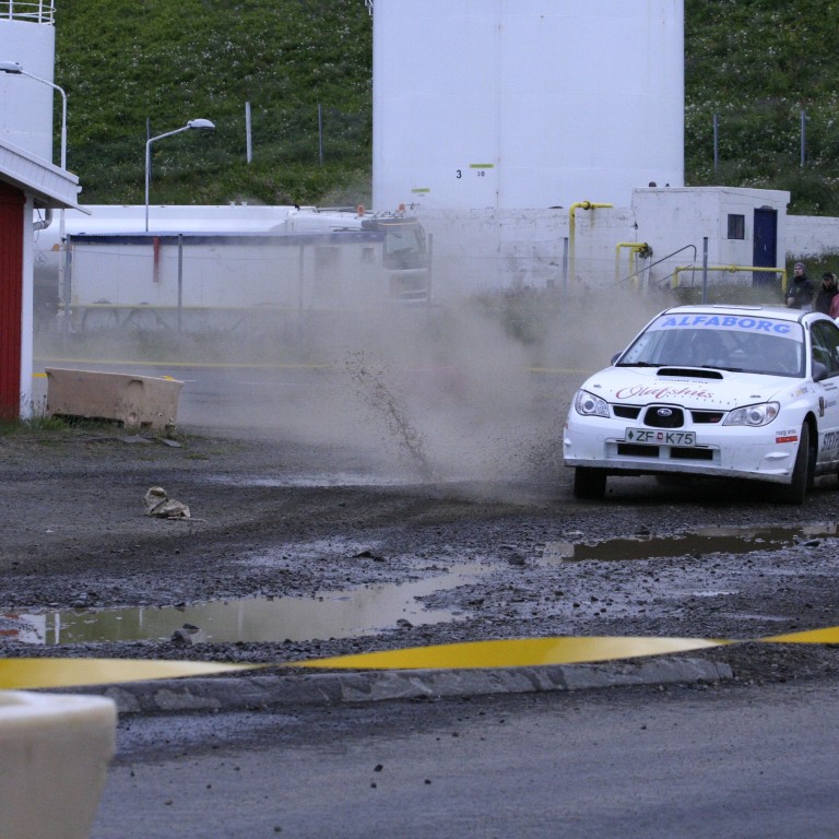 Kaffi Króks Rallý fór fram um helgina