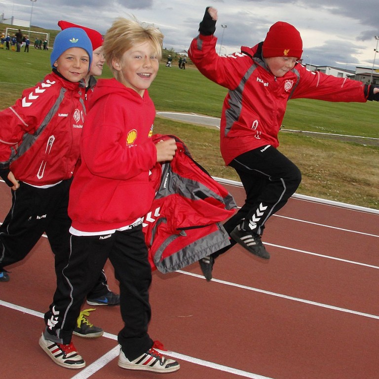 Fjörugir krakkar og frískir fætur á fyrri degi Króksmóts