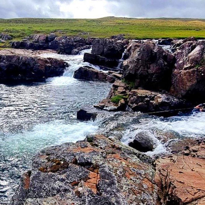 Úr Miðdalsá. MYND AF HÚNI.IS