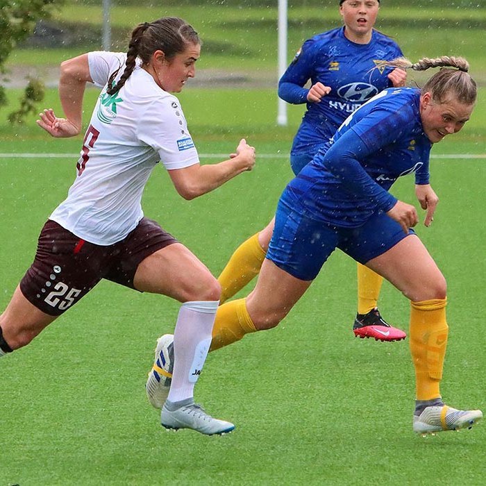 Mur á fullri ferð síðasta sumar. MYND: ÓAB