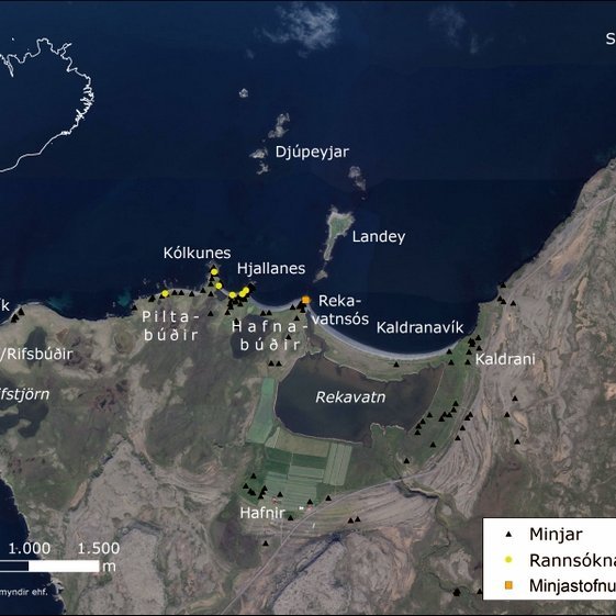 Yfirlitsmynd af Höfnum og Kaldrana. Aðrar myndir: Lísabet Guðmundsdóttir.