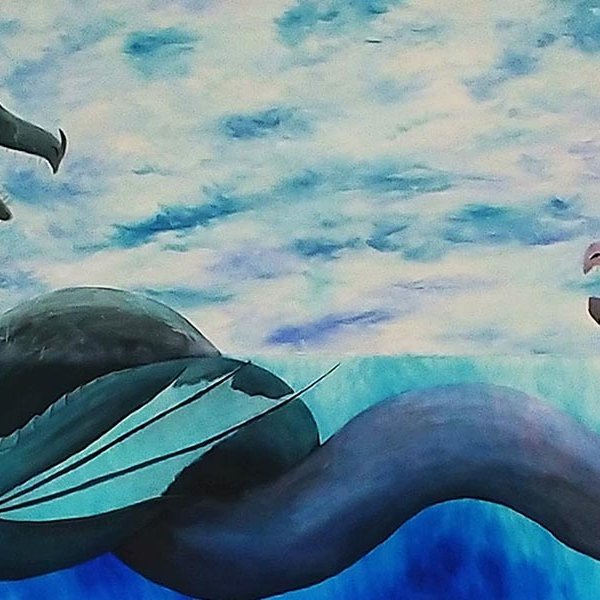 Eitt verka Guðrúnar Óskar. MYND AF FACEBOOK