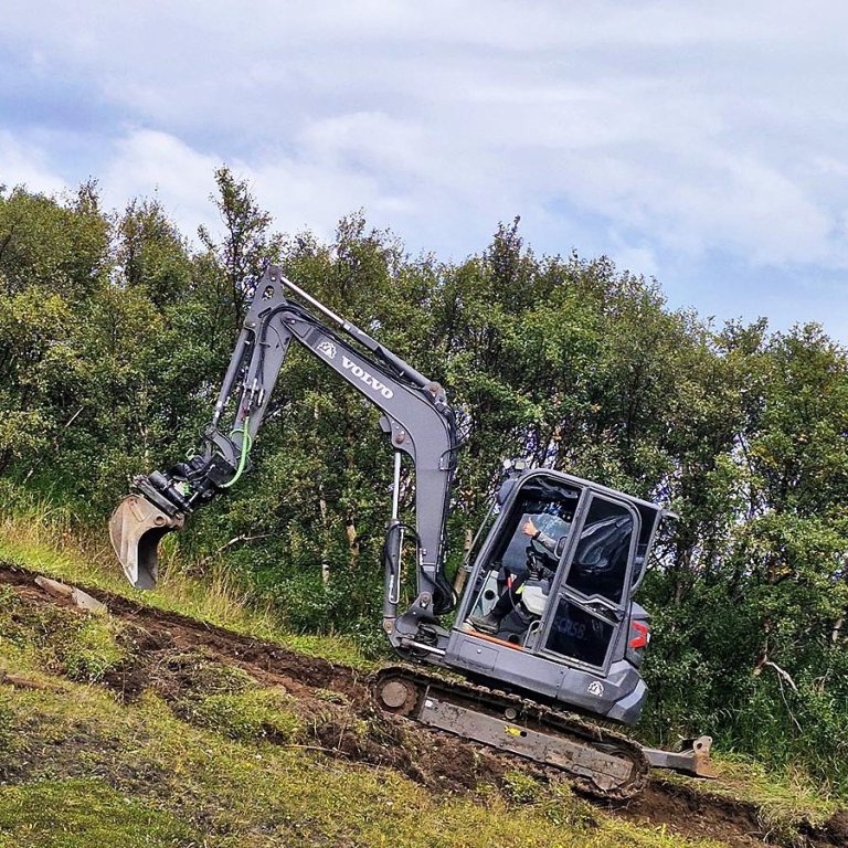 Jói Þórðar og félagar hafa efalaust þurft að vanda sig í þessum aðstæðum. MYNDIR: Þ.HANSEN EHF
