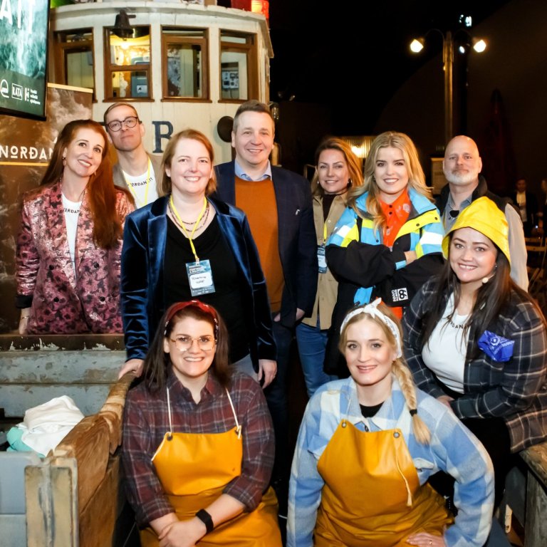 Norðanátt ásamt ráðherrum Áslaugu Örnu Sigurbjörnsdóttur og Guðlaugi Þór Þórðarsyni. Ljósmyndari: Aníta Eldjárn.