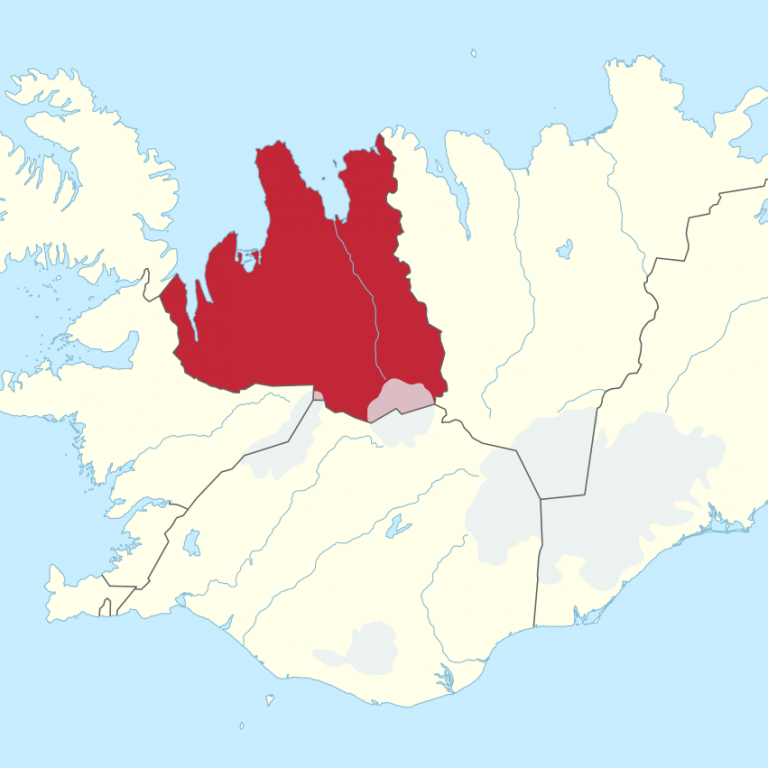 Norðurland vestra. Mynd: wikipedia