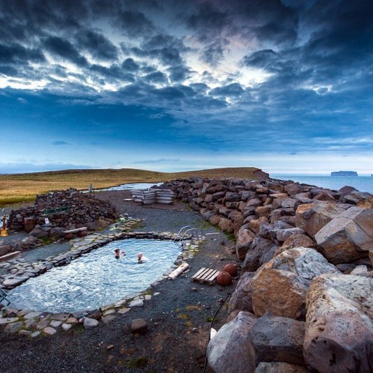 Við Norðurströndina, Grettislaug. Mynd af Facebooksíðunni Opnun Norðurstrandarleiðar.
