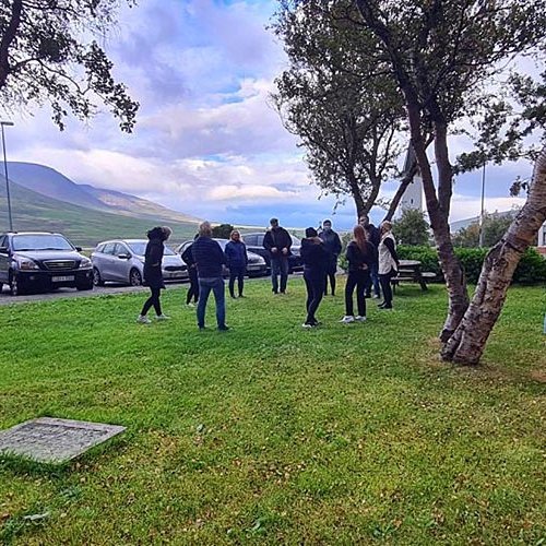 Frá nýnemadögum á Hólum. MYND: HÓLAR.IS