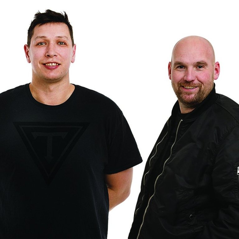 Pavel og Dagur Þór. MYNDIR: DAVÍÐ MÁR