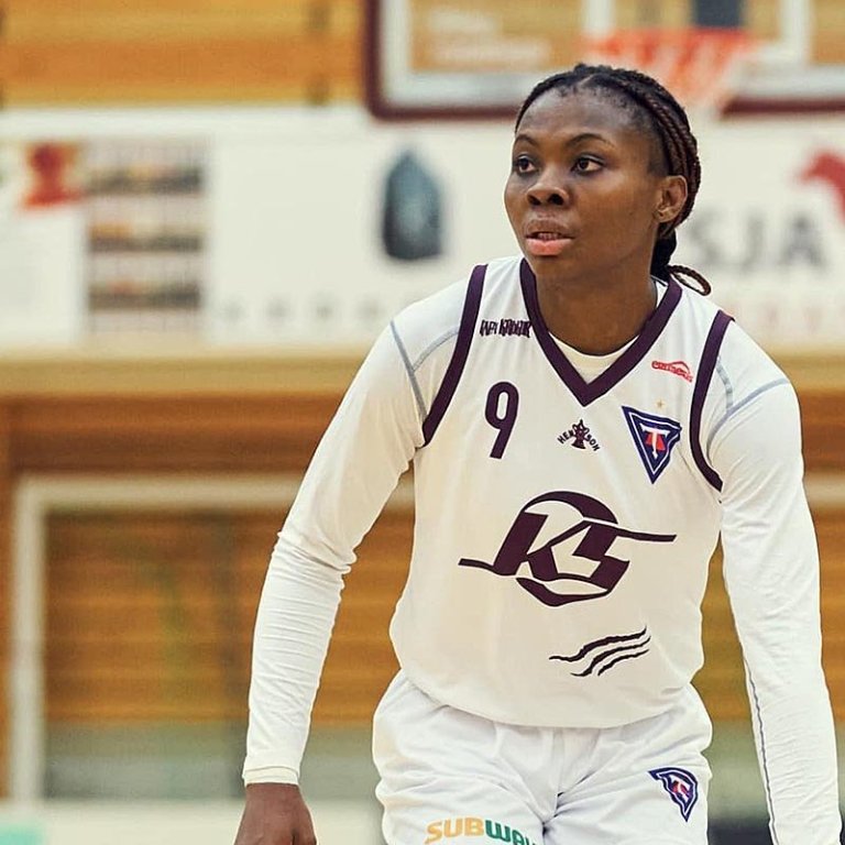 Okoro var stigahæst í dag með 23 stig. MYND: SIGURÐUR INGI