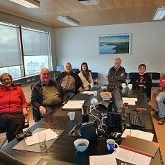 Frá fyrsta fundi Öldungaráðs Húnaþings vestra. Mynd: hunathing.is.