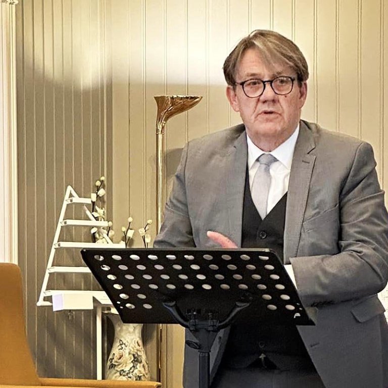 Óli Björn Kárason, ræðumaður Kirkjukvölds í Sæluviku 2024. MYND: VALGEIR KÁRA