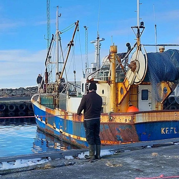 Onninn í höfn á Skagaströnd. MYND: SKAGASTANDARHÖFN