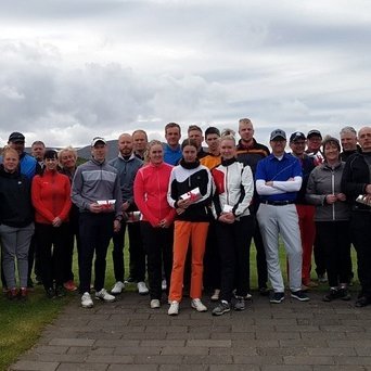 Þátttakendur á mótinu. Mynd:gss.is