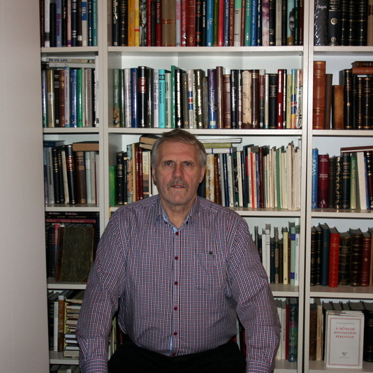 Örn Þórarinsson á Ökrum í Fljótum. Mynd úr einkasafni.