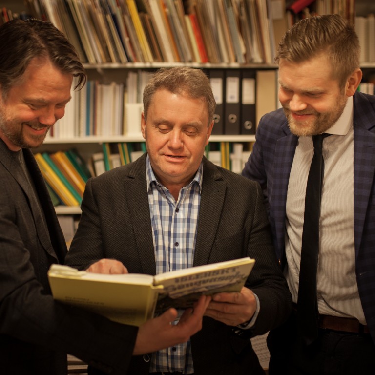 Frá vinstri: Eyþór Ingi Jónsson, Óskar Pétursson, Hjalti Jónsson. 
Mynd: Elvý G. Hreinsdóttir