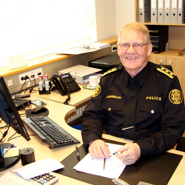 Páll Björnsson lögreglustjóri á Norðurlandi vestra er í opnuviðtali Feykis. Ljósm./BÞ