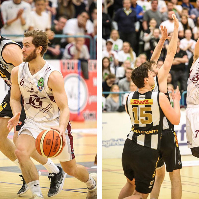 Arnar og Pétur á fullri ferð gegn KR. MYNDIR: HJALTI ÁRNA