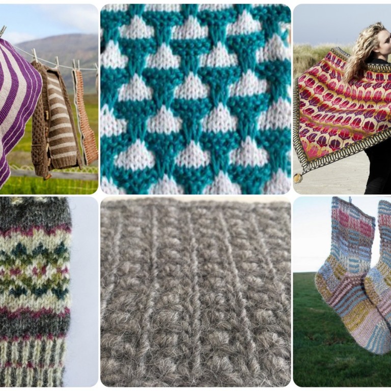 „Við erum með toppkennara sem verða að kenna ýmislegt í sambandi við tækni, hönnun og allt mögulegt í sambandi við prjón,“ segir Jóhanna. Mynd/Samsett af vef Textílseturs Íslands.