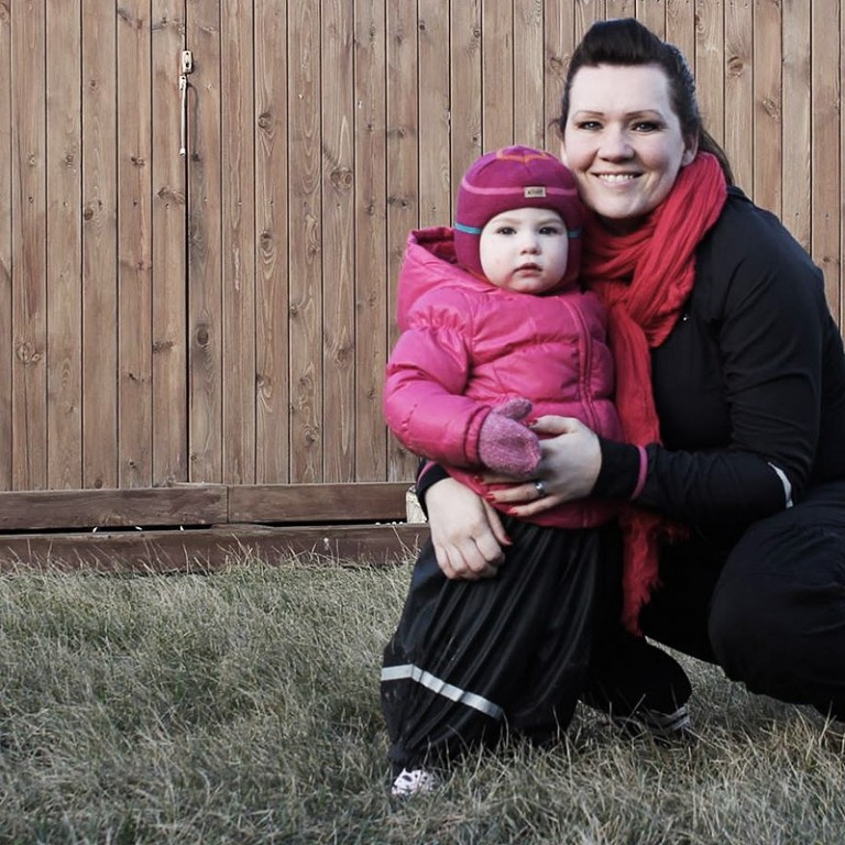 Raggý og Lilja Bergdís.