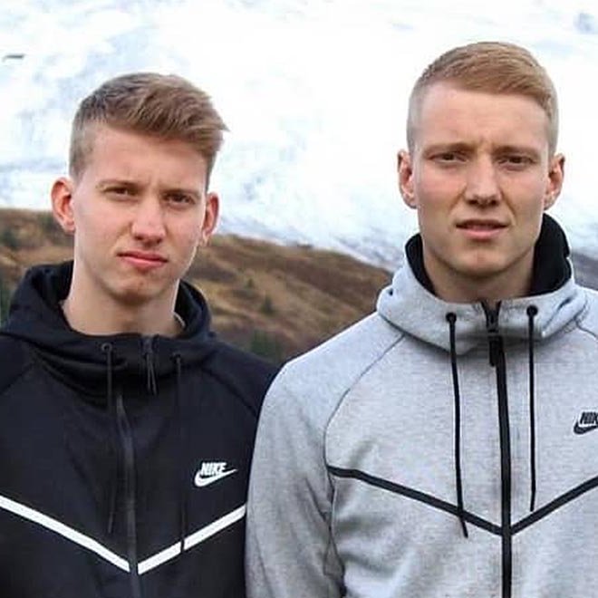 Ragnar og Viðar verða báðir með Stólunum í vetur. MYND AF FB-SÍÐU TINDASTÓLS