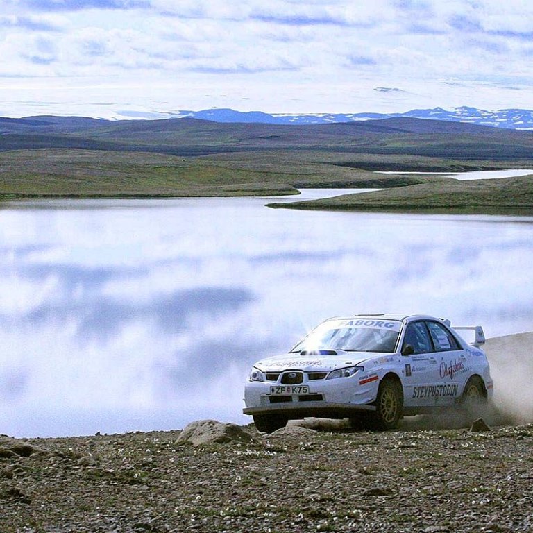 Tuttugu áhafnir eru skráðar til leiks í Ljómarallinu. MYND; GJÓNAG