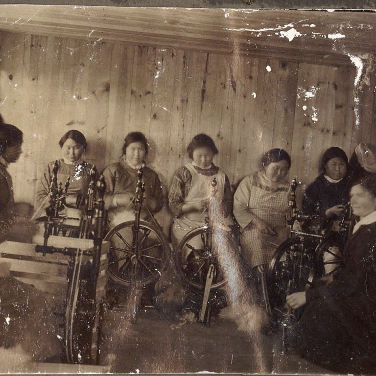 Rannveig Líndal á Grænlandi. Byggðasafn Húnvetninga og Strandamanna fékk 1.500.000 kr. styrk fyrir verkefnið „Þar sem firðir og jöklar mætast - Grænlandsdvöl Rannveigar H. Líndal 1921 til 1923.“ Mynd/Byggðasafn Húnvetninga og Strandamanna