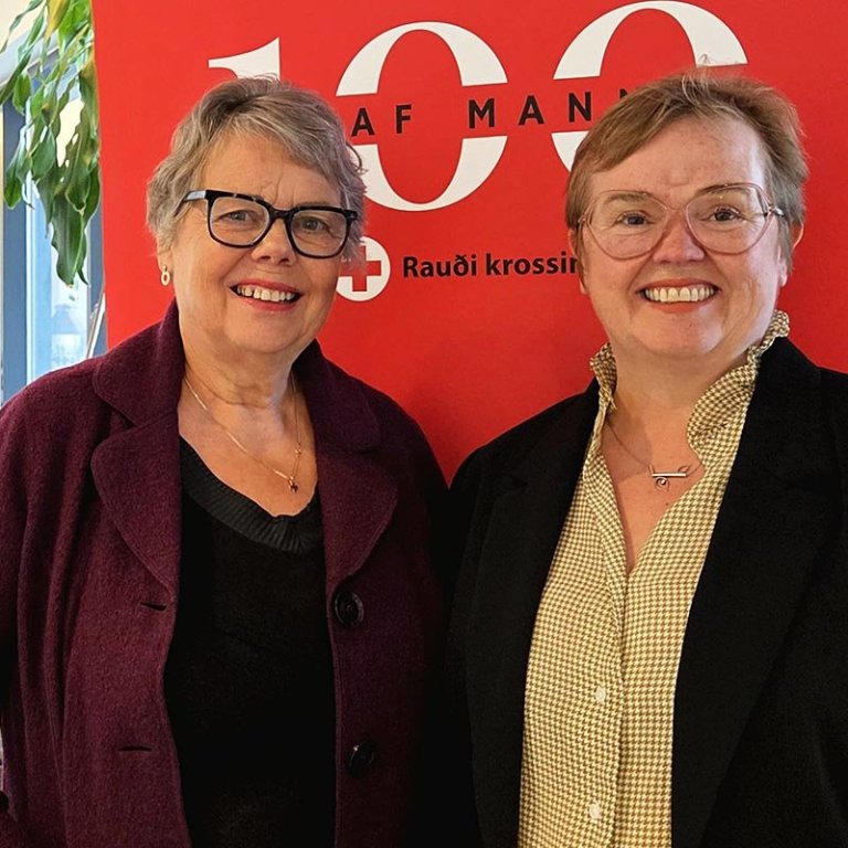 Sigríður og Silja Bára. AÐSEND MYND