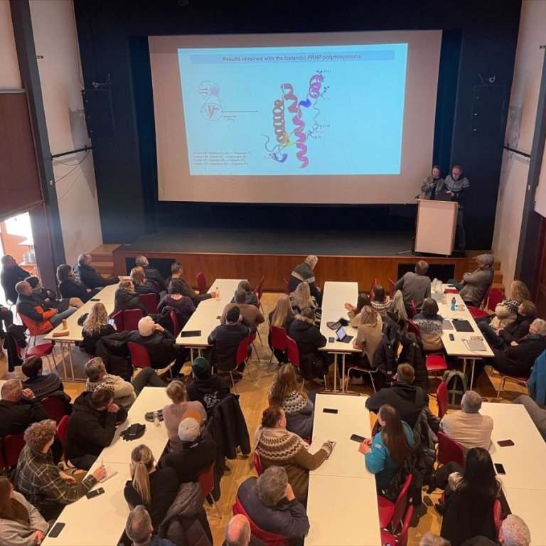 Fjölsóttur fundur. MYND HÚNAÞING VESTRA