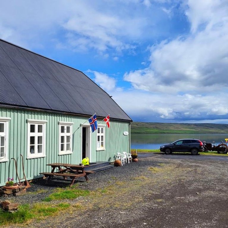 Riis-húsið á Borðeyri. MYND AF HÚNI.IS