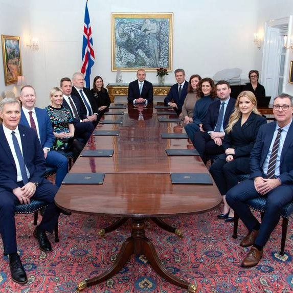 Annað ráðuneyti Katrínar Jakobsdóttur skipað. Mynd: Stjonarradid.id