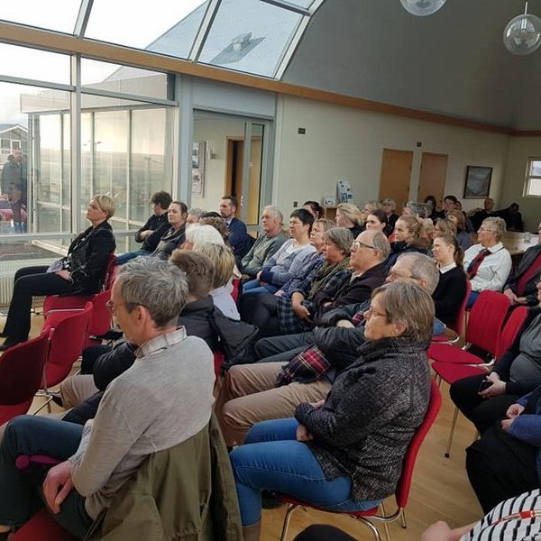 Frá fundinum á Hvammstanga. Aðsendar myndir.