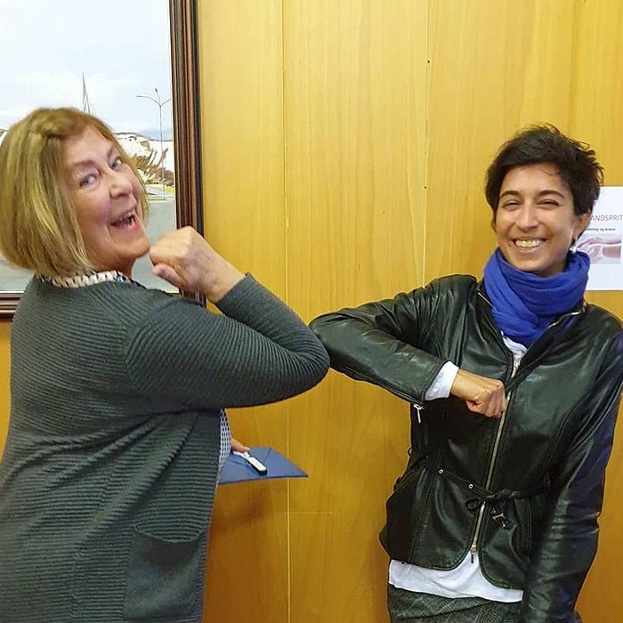 Rósa og Alexandra Ivanova. AÐSENDAR MYNDIR