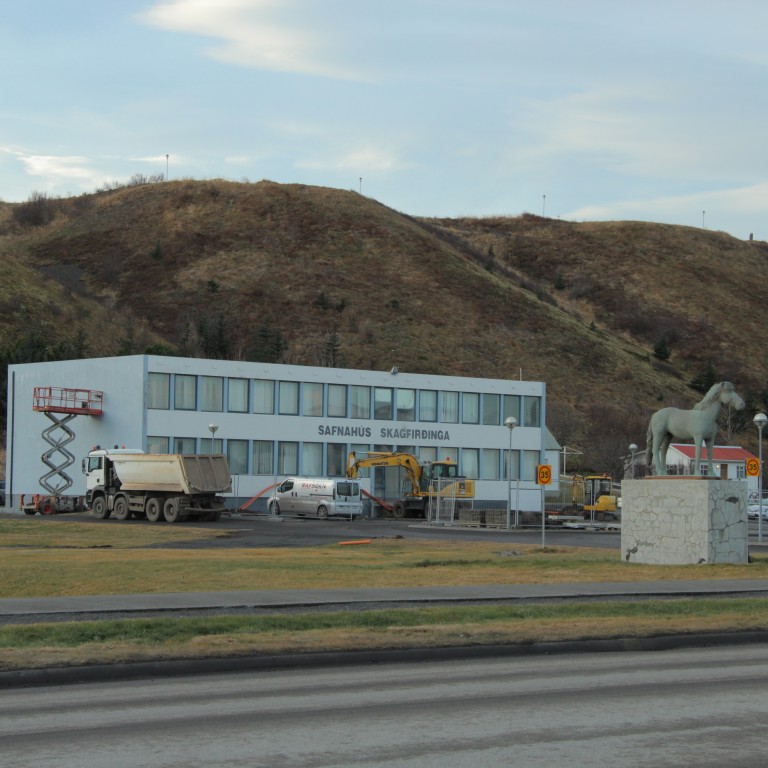 Framkvæmdir við Safnahús Skagfirðinga