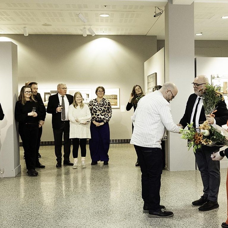 Frá afhendingu styrkja Safnaráðs. MYND SADNARÁÐ.IS / SUNNA BEN