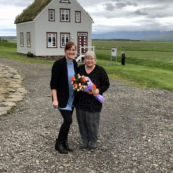 Berglind Þorsteinsdóttir og Sigríður Sigurðardóttir. Mynd: Skagafjordur.is