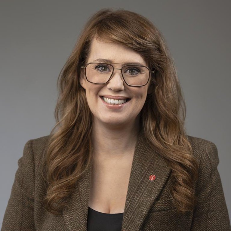 Jóhanna Ösp Einarsdóttir skipar þriðja sæti á lista Samfylkingar í Norðvesturkjördæmi. AÐSEND MYND