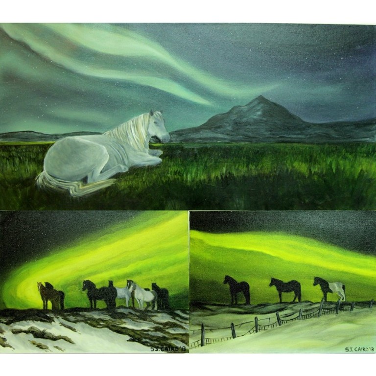 Málverk boðin upp til styrktar Pálma í Garðakoti