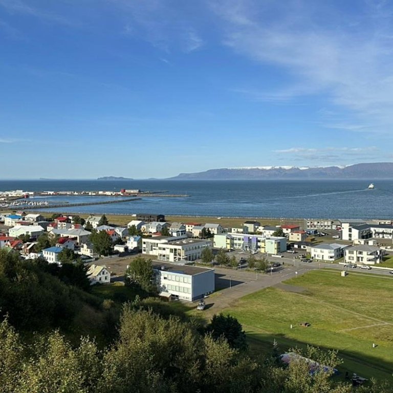 Frá Sauðárkróki síðsumars 2024. MYND: ÓAB