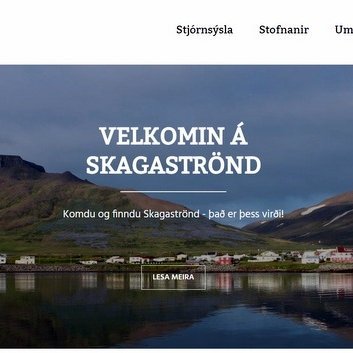 Ný heimasíða Skagastrandar