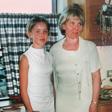 Mæðgurnar Arndís María og Hrefna. MYND AÐSEND