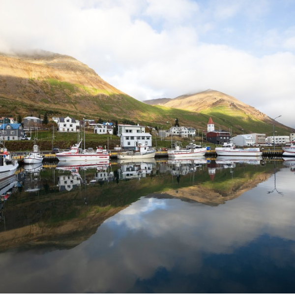 MYND AF HEIMASÍÐU ÍSLENSKA FERÐAKLASANS.