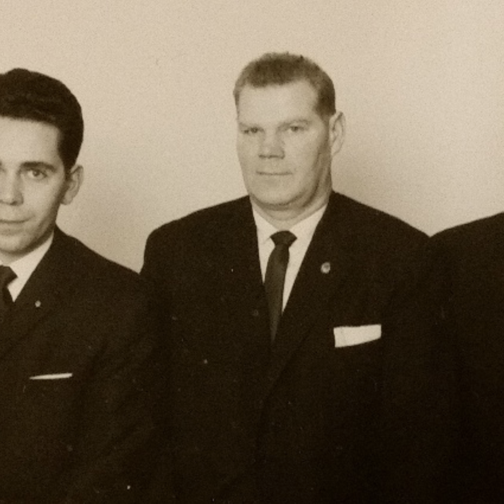 Fyrsta stjórn Lionsklúbb Sauðárkróks 1964.MYND AÐSEND