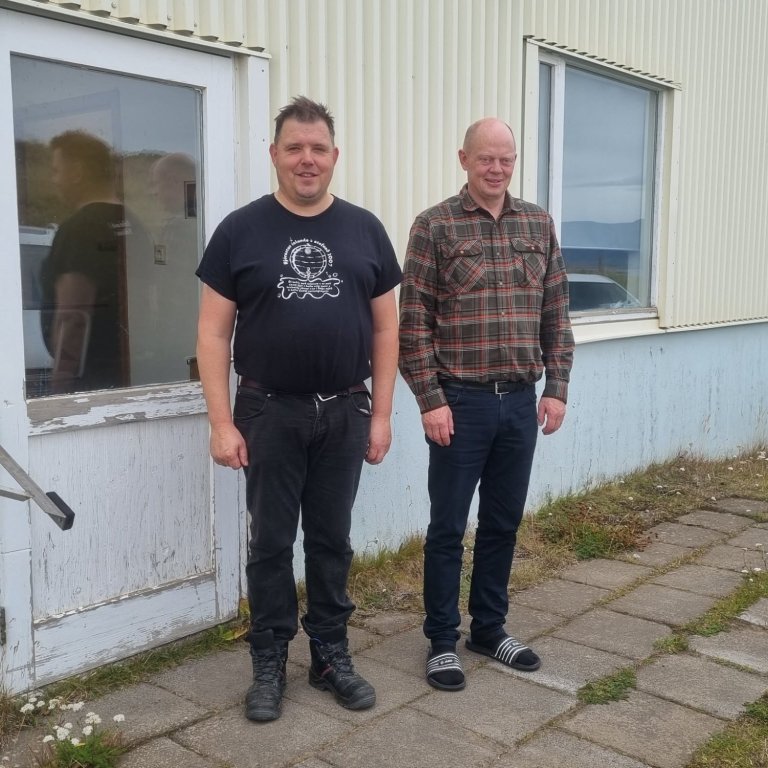Siffi Snorra og Einar á Skörðugili ráða ríkjum á Gránumóum. Mynd: HMJ