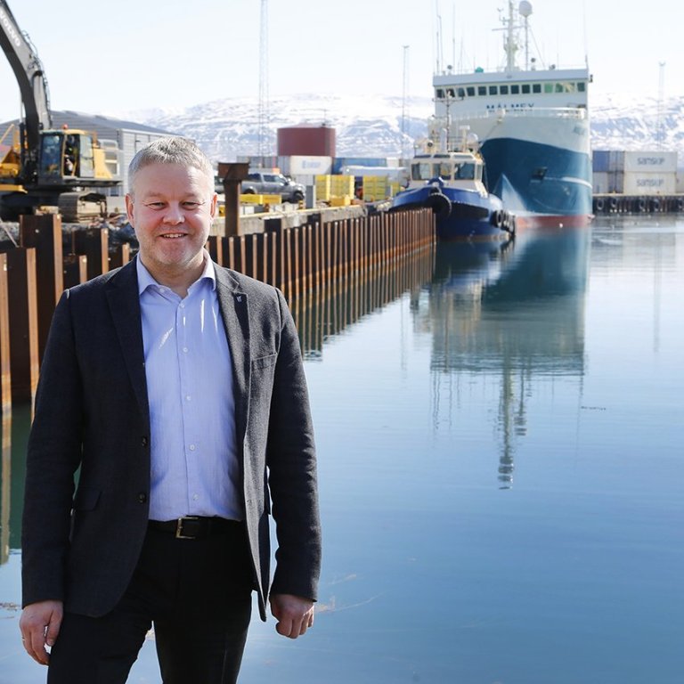 Sigfús Ingi sveitarstjóri Skagafjarðar. MYND: GG