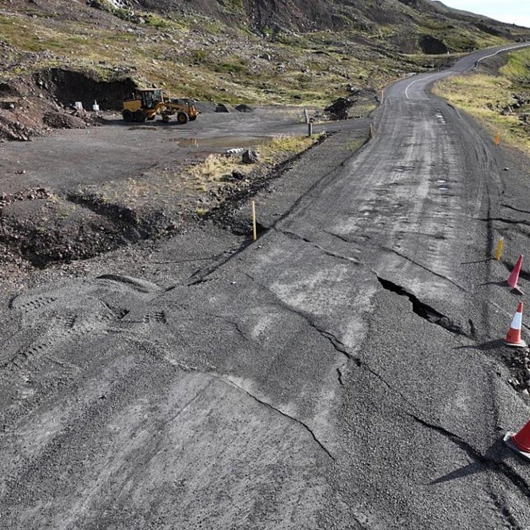 Það er sennilega ekki marga sem langar að fara Siglufjarðarveg. MYND: HALLDÓR GUNNAR HÁLFDANSSON