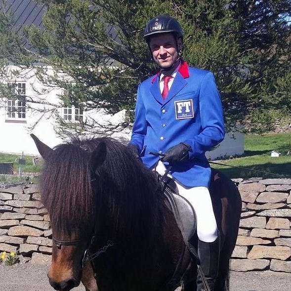 Sigurður Heiðar Birgisson, framkvæmdastjóra Íslandsmótsins í hestaíþróttum. Aðsend mynd.