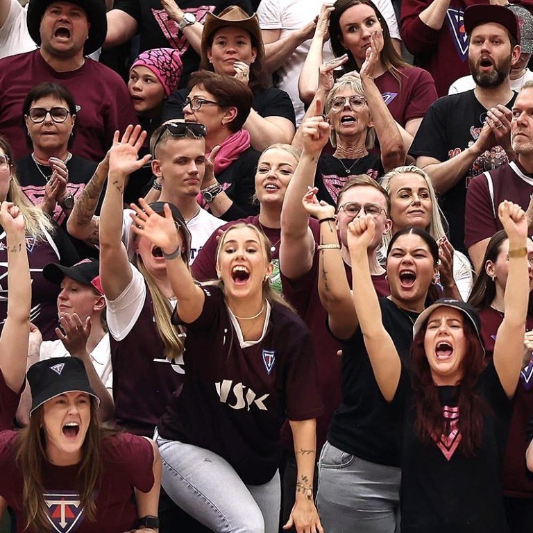 Það er útlit fyrir stemningu... MYND AF FB