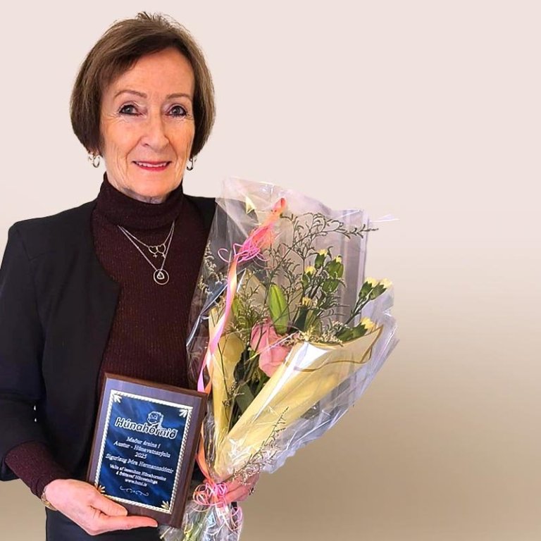 Sigurlaug Þóra Hermannsdóttir er Maður ársins í Austur-Húnavatnssýslu að mati lesenda Húnahornsins. MYND: HÚNI.IS