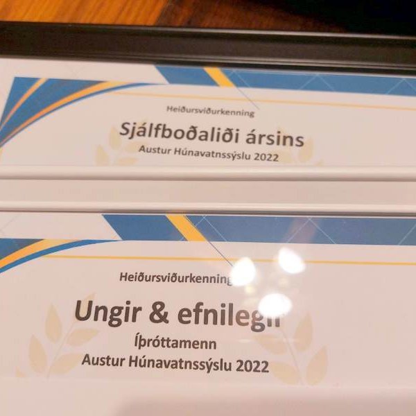 Ungt og efnilegt íþróttafólk og sjálfboðaliði ársins verða heiðruð í fyrsta sinn hjá USAH í dag. Mynd af FB-síðu USAH.